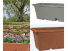 DOMOLETTI Plastový hrnec TBTISB50-125, O50 cm, šedý