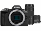 Canon Bezzrcadlovka EOS R50 BK + RF-S18-45 + RF75-300 581...