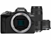 Canon Bezzrcadlovka EOS R50 BK + RF-S18-45 + RF75-300 5811C148