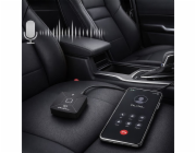 Qoltec Bezdrátový audio HiFi vysílač/přijímač pro domácnost a auto | Bluetooth 6.0 | NFC | 2 x RCA | 1 x AUX MiniJack 3,5 mm | Mikrofon