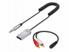 Qoltec Bezdrátový audio HiFi adaptér pro domácí a automob...