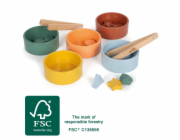 small foot Montessori třídicí hra s kleštěmi