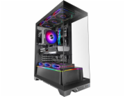 Mars Gaming MCPRISMA počítačová skříň Midi Tower Černá
