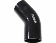 TurboWorks_B Koleno 45 stupňů TurboWorks černé 63 mm