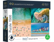 Trefl Puzzle 1500 Čekání na příliv Unlimited Fit Technology