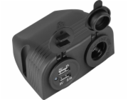 PeiYing Nabíječka do auta 2xUSB 3100 mA + zásuvka pro zapalovač cigaret