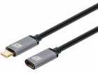 Techly Kabel USB-C - USB-C 1 m černý (ICOC MUSB322-CMF-010)