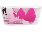 Ibra IBRA Blender Sponge sada růžových houbiček 3 ks.