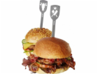 Gefu TORRO Hamburgerové špízy, 2 ks. Býčí, kladívkové Gefu