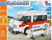 ALLEBLOX BLOCKS KONSTR ALLEBLOX CITY 255EL 34X27X6 AMBUL