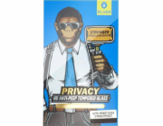 Strong Tvrzené sklo 5D Mr. Monkey Glass - Apple iPhone 13 Black (Silné soukromí)