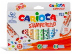 Carioca Razítka - fixy, 12 barev (237175)