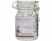 5five pečící kuličky na dorty a koláče, keramické fazole, bílé