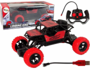 LeanToys Dálkově ovládané terénní auto R/C 1:18 červené