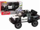 LeanToys Raptor policejní terénní vozidlo černé otevírací...