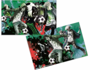 Herma HERMA Schreibunterlage Karton Street Soccer 55x35 3Stk