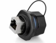 Alcasa Alcasa IC06-R103 RJ45 zástrčka Černá