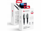 ForCell Kabel USB-C - USB-C 1,2 m černý