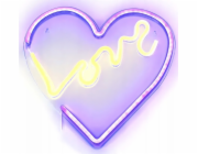 OEM neonové LED na USB - model Love 2