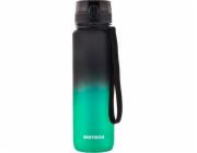 Meteor Stepper Sportovní láhev Meteor 1000 ml černá/zelená