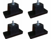 IVENSIS IP kamera Ivensis IMS08 Antivibrační základna sada 4 kusů