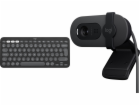 Klávesnice Logitech Pebble Keys 2 K380s (920-011851) + Br...