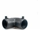 Weba Elektrofúzní koleno PE 50/90° černé