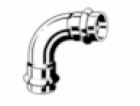 Viega Arch 90° SANPRESS INOX 28mm 435 738
