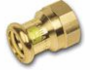 SANHA Press Přechodová objímka pro plyn GW 22 mm x 1 (111270221)