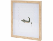 Home Styling Collection Obraz v rámu do dětského pokoje, 28 x 22,5 cm