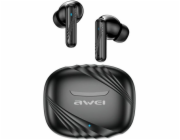 Awei Dokovací stanice Bluetooth sluchátka 5.3 TA6 ANC+ černá