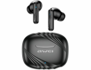 AWEI Bluetooth sluchátka 5.3 TA6 ANC+ dokovací stanice černá