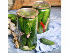 Weck Válcová nádoba 340 ml s víčkem - balení po 6 kusech
