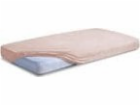 BabyMatex Bambusové prostěradlo do postýlky 120x60 béžové