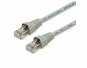 Telegärtner Patchkabel Telegärtner, S/FTP, PiMF, Cat 6A (ISO/IEC), šedý, 1,0 m - L00000A0081