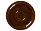 RAK STONE Podšálek na espresso 13 cm jantarový