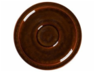 RAK STONE Podšálek na espresso 13 cm jantarový