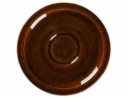 RAK STONE Podšálek na espresso 13 cm jantarový