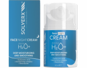 Solverx Deep H2O+ Hloubkově hydratační noční krém pro suchou a dehydratovanou pleť 50ml