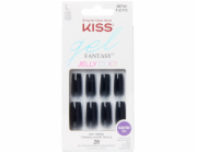 Kiss Umělé nehty Gel Fantasy - želé barva (velikost L) 28 ks.