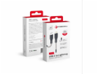 ForCell Kabel USB-C - Lightning 1 m, černý