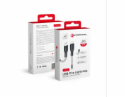 ForCell Kabel USB-C - Lightning 1 m, černý