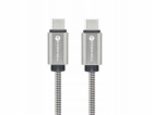 ForCell Kabel USB-C - USB-C 2 m stříbrný
