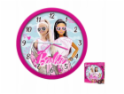 KIDS Velké nástěnné hodiny 25 cm pro děti / Barbie / Bb00014