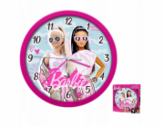 KIDS Velké nástěnné hodiny 25 cm pro děti / Barbie / Bb00014