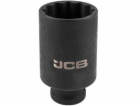 JCB 3/4 55mm hluboký rázový nástrčný klíč (12hranný)
