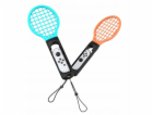 Yaxo Joy-Con grip TENNIS PRO SET pro NS/NS2 Inferno oranž...