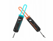 Yaxo Držák Joy-Con SWORD SET pro NS/NS2 v barvách Inferno oranžová a Hydro modrá