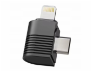 Ulanzi Adaptér pro mikrofon A100 na Lightning pro iPhone 14 13 12 11 X 8 / SKU: A013