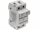 Qoltec Pojistková patice + DC pojistka | 2P | 1000V | 20A...